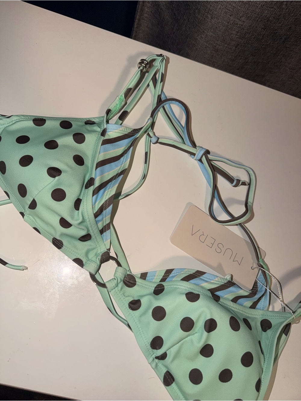 Double Layered Bikini 3-Piece Set - Picture 5 of 6